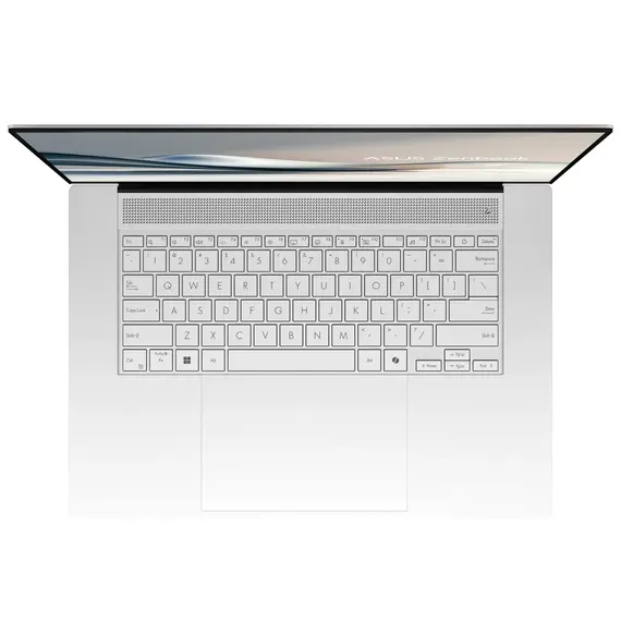 ASUS - Zenbook S 16 16” 3K OLED Touch Screen Laptop - Copilot+ PC - AMD Ryzen AI 9 365 - 24GB Memory - 1TB SSD - Scandinavian White, 4 image