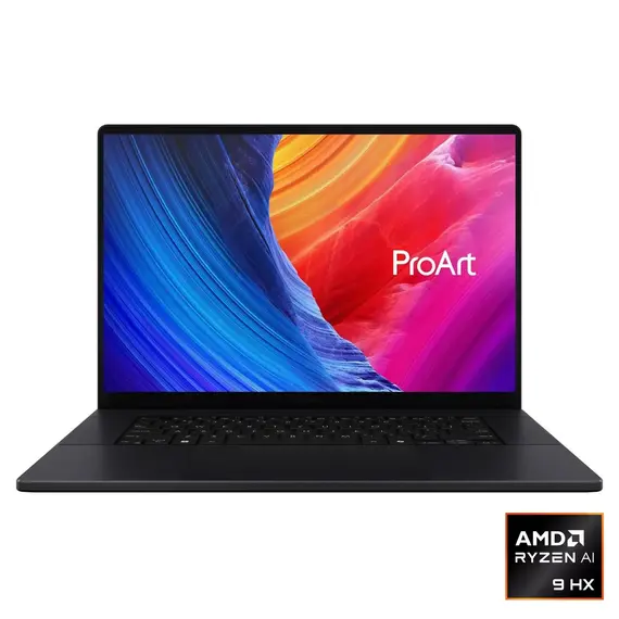 ASUS - ProArt P16 16" 4K Touch Screen Laptop - Copilot+ PC - AMD Ryzen AI 9 HX 370 - 64GB Memory - RTX 4070 - 2TB SSD - Nano Black, 3 image