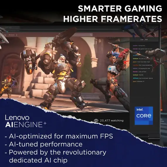 Lenovo - Legion Pro 5i 16" Gaming Laptop WQXGA - Intel 14th Gen Core i9 with 16GB Memory - NVIDIA GeForce RTX 4060 8GB - 1TB SSD - Onyx Grey, 2 image