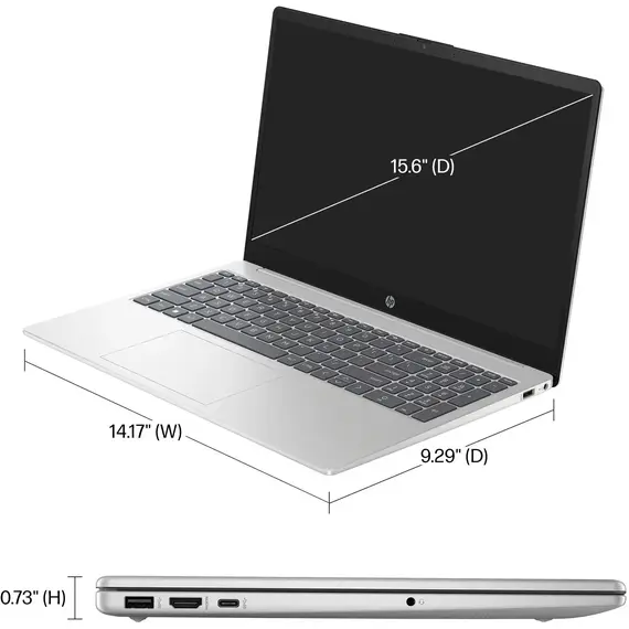 Top ponuda HP - 15.6" Touch-Screen Laptop - AMD Ryzen 5 - 8GB Memory - 512GB SSD - Natural Silver, 9 image - LaptopPlaza uvoz i distribucija laptopova, projektora i druge IT opreme
