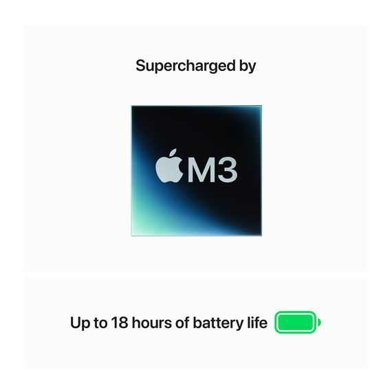 Top ponuda Apple 15" MacBook Air 8GB 256GB (M3, Midnight), 3 image - LaptopPlaza uvoz i distribucija laptopova, projektora i druge IT opreme