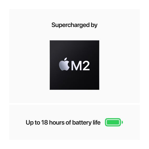 Apple 13" MacBook Air (M2, Starlight), 4 image