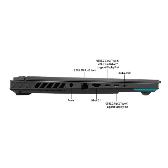 Top ponuda ASUS - ROG Strix G16 16” Nebula FHD Gaming Laptop - Intel Core i9-13980HX with 16GB Memory - NVIDIA GeForce RTX 4060 - 1TB SSD - Eclipse Gray, 4 image - LaptopPlaza uvoz i distribucija laptopova, projektora i druge IT opreme