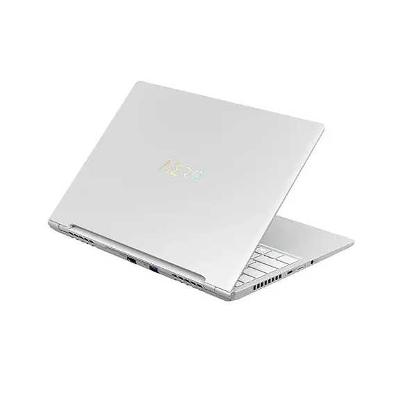 GIGABYTE - AERO 14" OLED QHD Creator Laptop - Intel i7-13700H with 16GB LPDDR5 and 1TB SSD - NVIDIA RTX 4050 - White, 4 image