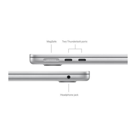 Top ponuda Apple 13" MacBook Air (M3 8-Core, Starlight) 16GB Unified RAM | 512GB SSD, Ram: 16GB, Velicina hard diska: 512GB, Color: Silver, 7 image - LaptopPlaza uvoz i distribucija laptopova, projektora i druge IT opreme