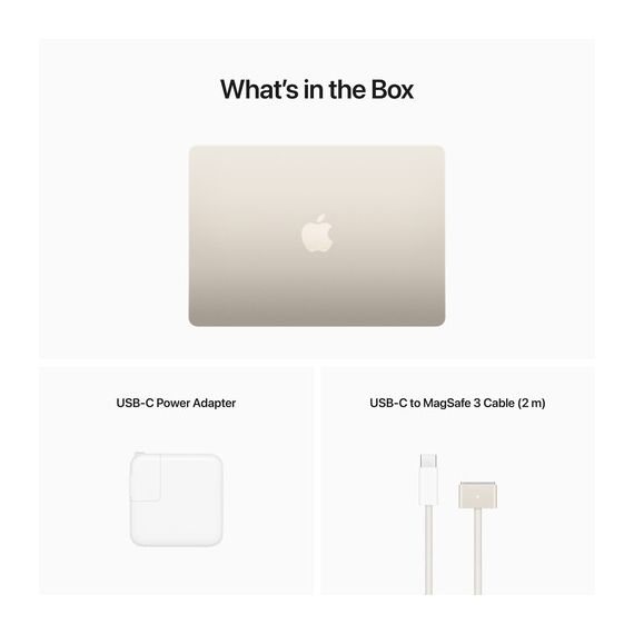 Apple 13" MacBook Air (M2, Starlight), 8 image