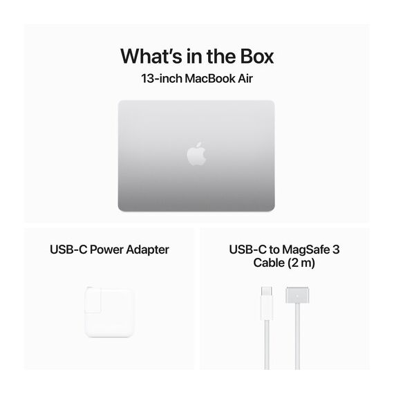 Top ponuda Apple 13" MacBook Air (M3 8-Core, Starlight) 16GB Unified RAM | 512GB SSD, Ram: 16GB, Velicina hard diska: 512GB, Color: Silver, 9 image - LaptopPlaza uvoz i distribucija laptopova, projektora i druge IT opreme