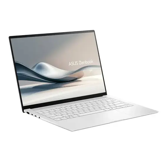 ASUS - Zenbook S 14 14" 3K OLED Touch Laptop - Copilot+ PC - Intel Core Ultra 7 Series 2 with 32GB Memory - 1TB SSD - Scandinavian White, 3 image