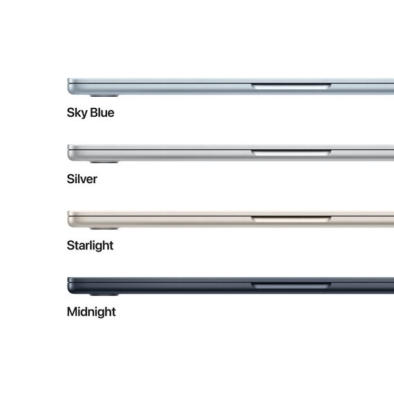 Top ponuda Apple 13" MacBook Air 16GB 256GB (M4, 8-Core GPU | 16-Core Neural Engine, Sky Blue) MC6T4ZE/A, Ram: 16GB, Velicina hard diska: 256GB, Display: od 13-13.9 inch, Color: Sky Blue, Video adapter: 8-Core GPU | 16-Core Neural Engine, 6 image - LaptopPlaza uvoz i distribucija laptopova, projektora i druge IT opreme