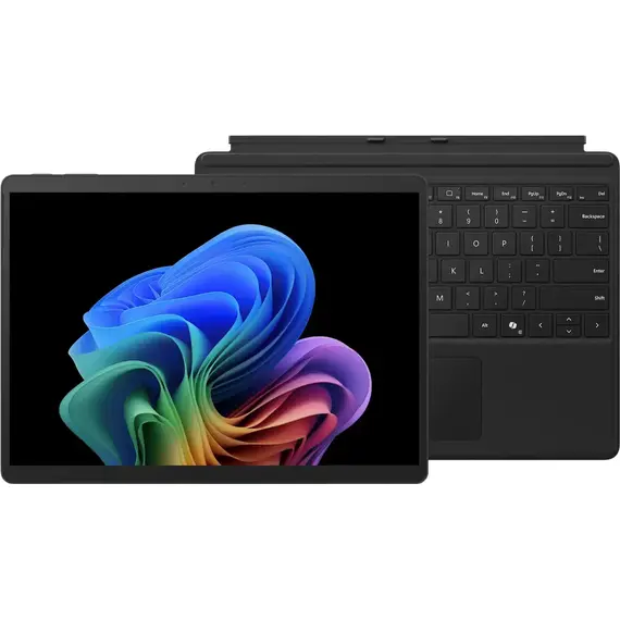 Microsoft - Surface Pro - Copilot+ PC - 13” - Snapdragon X Plus 10 Core - 16GB RAM - 512GB SSD - Device+Keyboard Bundle - Black