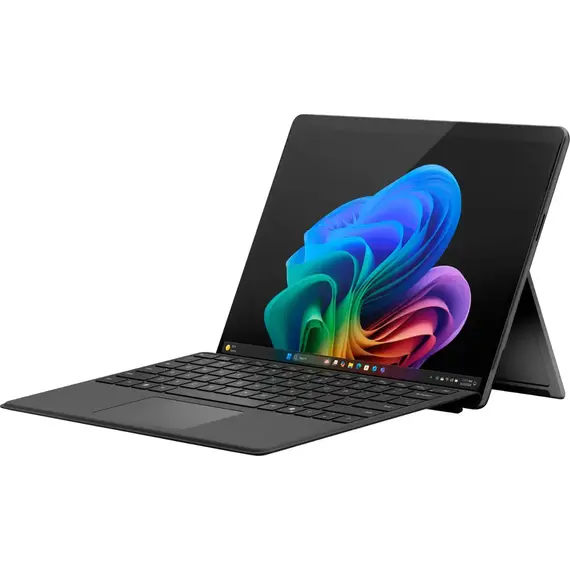 Microsoft - Surface Pro - Copilot+ PC - 13” - Snapdragon X Plus 10 Core - 16GB RAM - 512GB SSD - Device+Keyboard Bundle - Black, 2 image