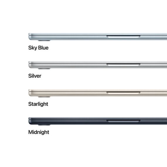Apple 13" MacBook Air (M4, Midnight), 3 image