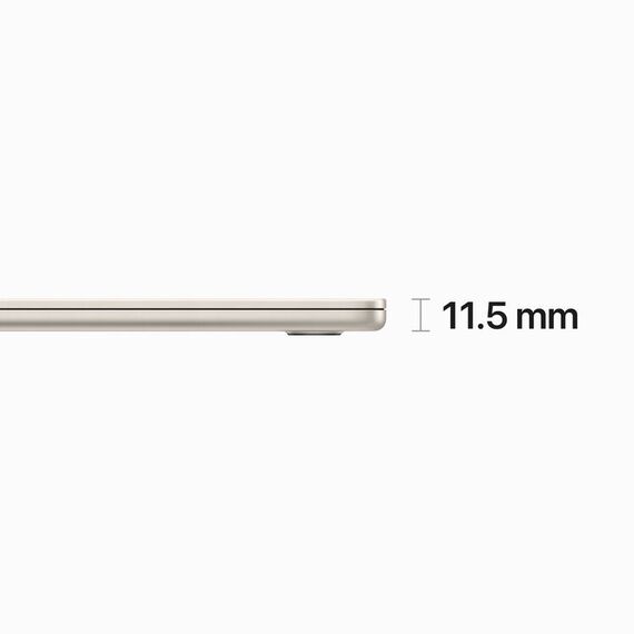 Top ponuda Apple 15" MacBook Air 8GB 512GB (M2, Starlight) MQKV3ZE/A, 3 image - LaptopPlaza uvoz i distribucija laptopova, projektora i druge IT opreme