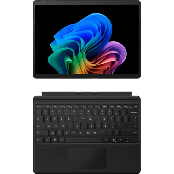 Microsoft - Surface Pro - Copilot+ PC - 13” - Snapdragon X Plus 10 Core - 16GB RAM - 512GB SSD - Device+Keyboard Bundle - Black, 3 image
