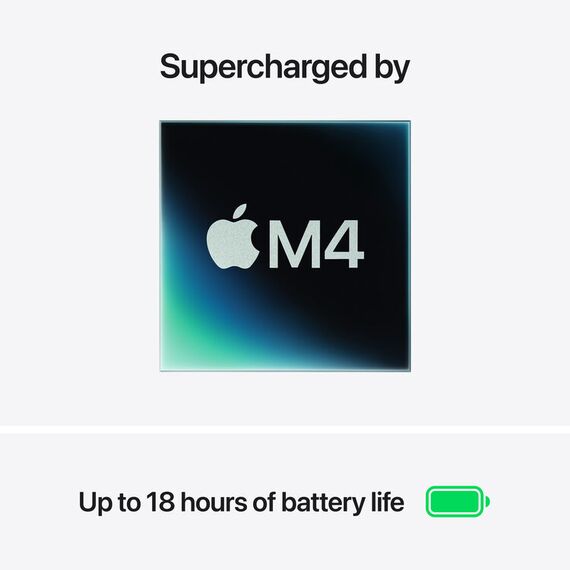Apple 13" MacBook Air (M4, Midnight), 4 image