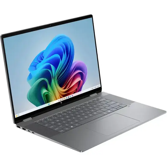 HP - OmniBook X Flip 2-in-1 - Copilot+ PC - 16" 2K Touch-Screen Laptop - AMD Ryzen AI 5 - 16GB Memory - 512GB SSD - Meteor Silver, 6 image