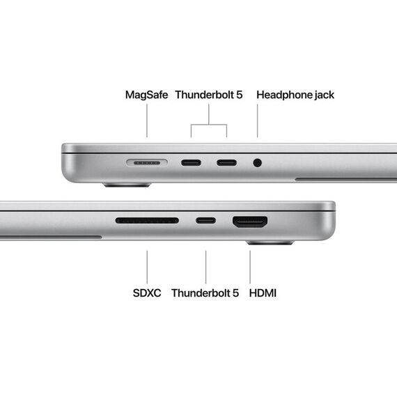Apple 16" Macbook Pro 24GB 1TB(M4 Pro, Silver), 6 image