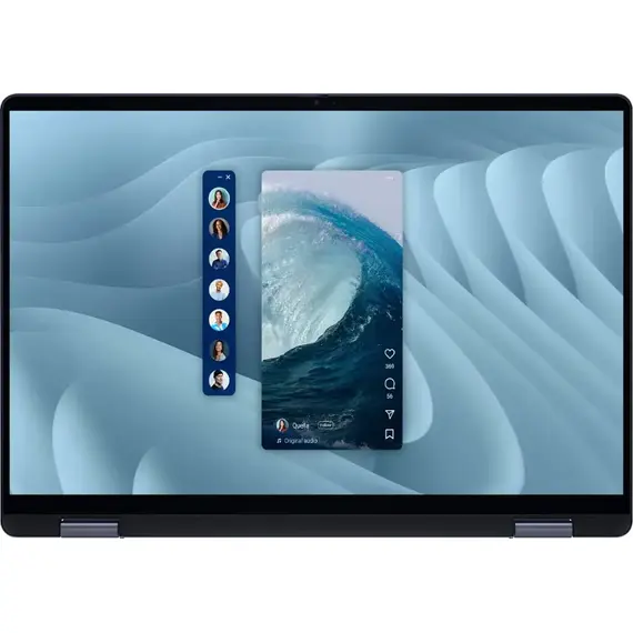 Dell - Plus 2-In-1 16" Mini-LED Touch Screen Laptop - Intel Core Ultra 9 Copilot+ PC with 32GB Memory - 1TB SSD - Midnight, 6 image