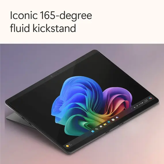 Microsoft - Surface Pro - Copilot+ PC - 13” - Snapdragon X Plus 10 Core - 16GB RAM - 512GB SSD - Device+Keyboard Bundle - Black, 7 image