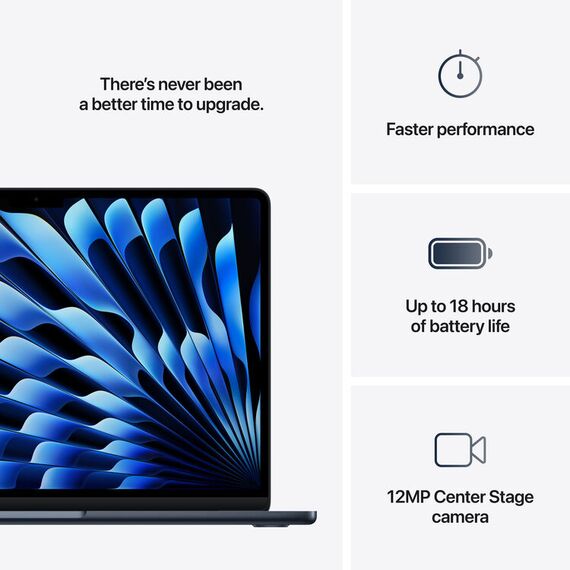Apple 13" MacBook Air (M4, Midnight), 7 image