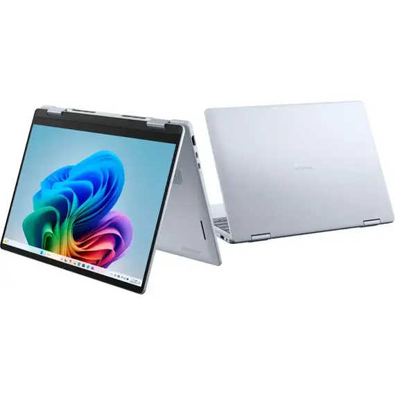 Dell - Plus 2-In-1 14" FHD+ Touch Screen Laptop - Intel Core Ultra 9 Copilot+ PC with 32GB Memory - 1TB SSD - Ice, 6 image