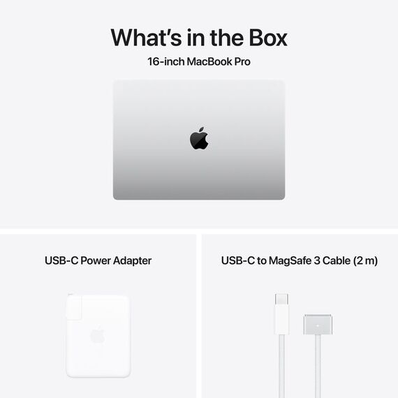 Apple 16" Macbook Pro 24GB 1TB(M4 Pro, Silver), 7 image