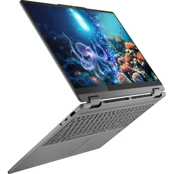 Lenovo - Yoga 7i 2-in-1 - Copilot+ PC - 16" 2K Touchscreen Laptop - Intel Core Ultra 7 Processor - 16GB Memory - 1TB SSD - Luna Grey, 9 image