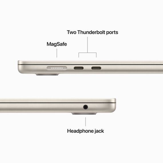 Top ponuda Apple 15" MacBook Air 8GB 512GB (M2, Starlight) MQKV3ZE/A, 9 image - LaptopPlaza uvoz i distribucija laptopova, projektora i druge IT opreme