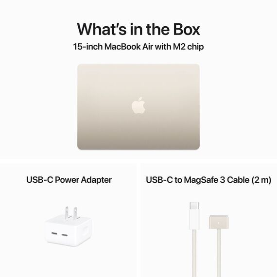 Top ponuda Apple 15" MacBook Air 8GB 512GB (M2, Starlight) MQKV3ZE/A, 12 image - LaptopPlaza uvoz i distribucija laptopova, projektora i druge IT opreme