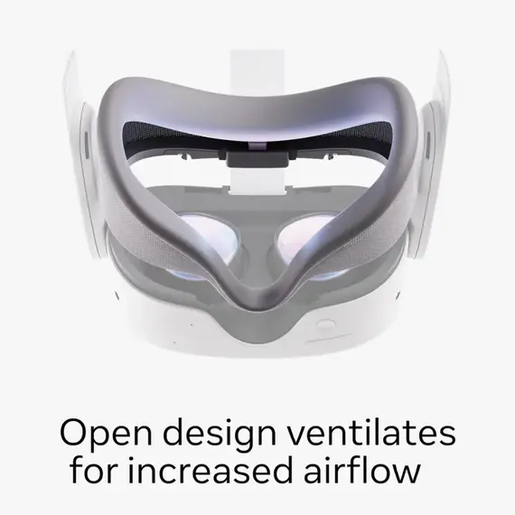 Meta Quest 3S Breathable Facial Interface — Works with Meta Quest 3S — Increases Comfort — Installs in Seconds, 3 image