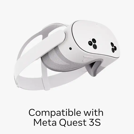 Meta Quest 3S Breathable Facial Interface — Works with Meta Quest 3S — Increases Comfort — Installs in Seconds