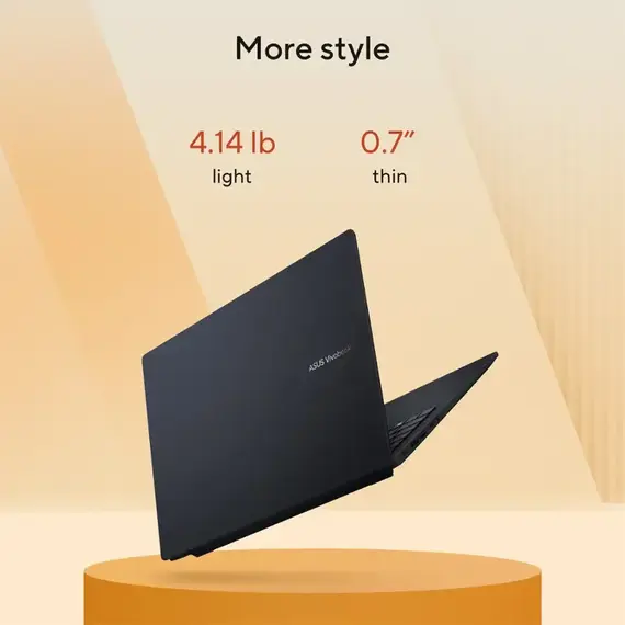 ASUS - Vivobook 16 16" FHD+ Laptop - Copilot+ PC - AMD Ryzen AI 5 340 with 16GB Memory - 512GB SSD - Quiet Blue, 5 image