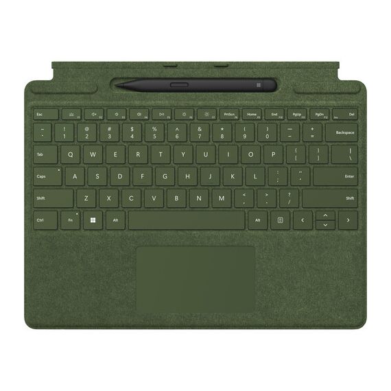 Microsoft Surface Pro Signature Keyboard with Slim Pen 2 (Forest), 3 image