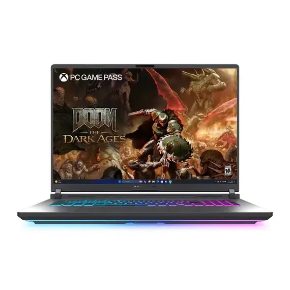 ASUS - ROG Strix G18 18" 2.5K 240Hz Gaming Laptop - Intel Core Ultra 9 HX - 32GB RAM - NVIDIA GeForce RTX 5080 - 2TB SSD - Eclipse Grey