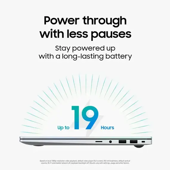 Samsung - Galaxy Book5 15.6" FHD IPS LED Laptop - Intel Core Ultra 7- 16GB Memory - 512GB SSD - Silver, 8 image
