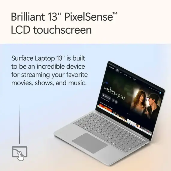 Microsoft - Surface Laptop - Copilot+ PC - 13" Touch-Screen - Snapdragon X Plus - 16GB - 256B UFS (Latest Model) - Platinum, 9 image