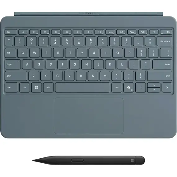 Microsoft - Surface Pro 12" Keyboard for Pro 12" with Slim Pen - Ocean, Color: Ocean