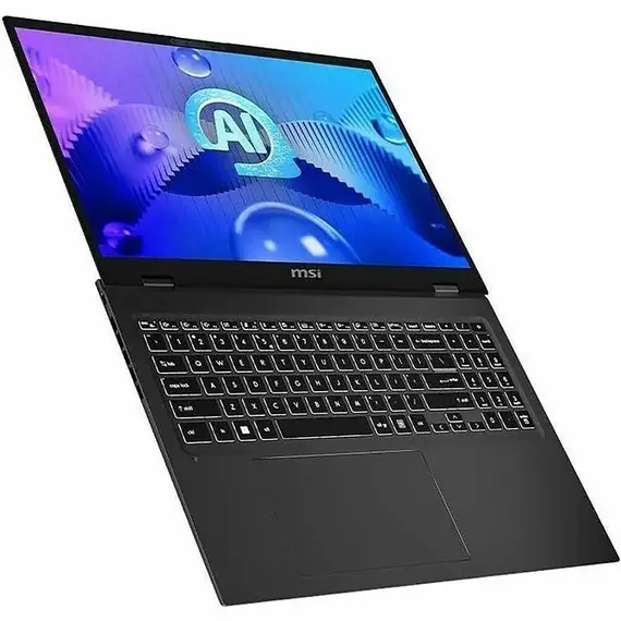 MSI - Prestige 16 AI Evo B1MG 16" Laptop - Intel Core Ultra 7 with 32GB Memory - 2 TB SSD - Stellar Gray, Gray, 4 image