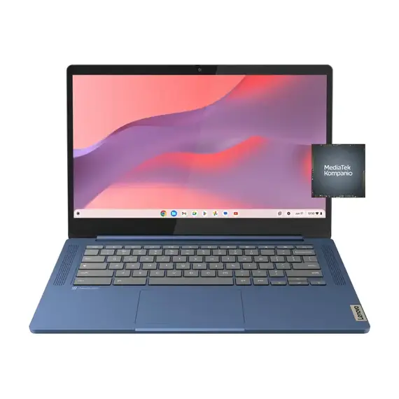 LENOVO IP SLIM 3 CHROME 14M868 82XJ004AUS LAPTOP 14 FHD MediaTek Kompanio 520 4GB RAM 64GB EMMC CHROME OS ABYSS_BLUE