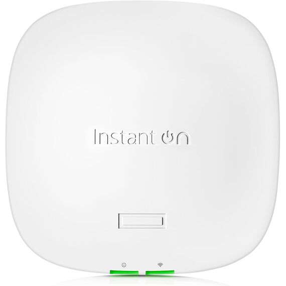 HPE Networking Instant On Access Point AP21 2x2 WiFi 6 Indoor Wireless Access Point | Single-Room, Secure, Smart Mesh Support | Power Source Not Included | US Model (S1T08A), Model: Power Adapter Not Included