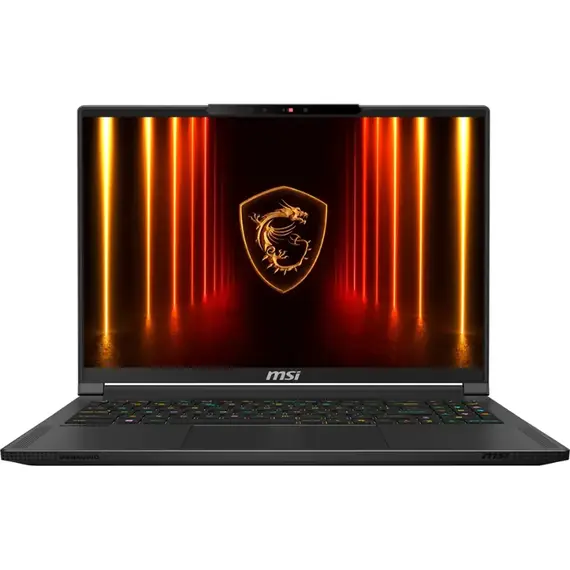 MSI - Stealth A16 AI+ - Copilot+PC- 16" 240Hz QHD+ OLED Ultra Thin Gaming Laptop - AMD Ryzen AI R9-365- 32GB -RTX 5080-1TB SSD - Core Black