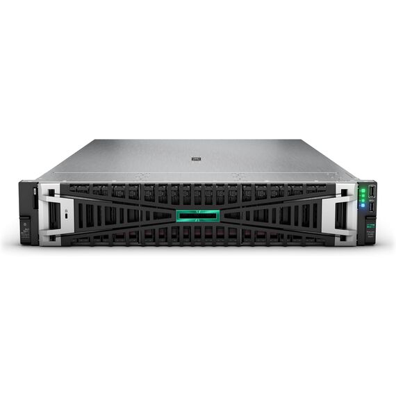 Hewlett Packard Enterprise ProLiant DL380 Gen11 Rack Server w/one Intel Xeon Silver 4410Y Processor, 2.0GHz, 12c 1P 2x32GB-R 8SFF MR408i-o 2x960GB SSD 2x800W PS (HPE Smart Choice P83293-005), SKU: P83293-005