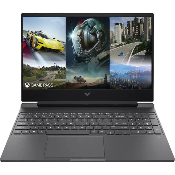 HP - Victus 15.6" Gaming Laptop - AMD Ryzen 5 7535HS - 8GB Memory - NVIDIA GeForce RTX 2050 - 512GB SSD - Mica Silver