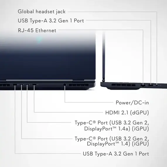 Alienware - 16 Aurora 16" 120Hz Gaming Laptop WQXGA - Intel Core 7 240H with 32GB Memory - NVIDIA GeForce RTX 5060 - 1TB SDD - Blue, 2 image