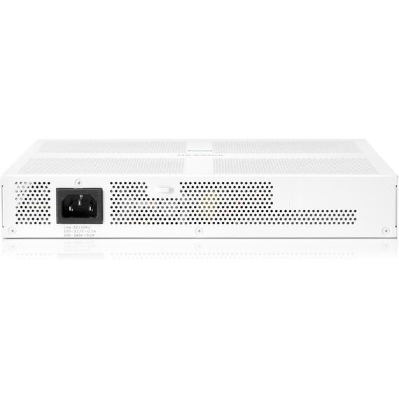 HPE Networking Instant On Switch Series 1430 16-Port Gb Unmanaged Layer 2 Ethernet Switch | 16x 1G | Fan-Less | US Cord (R8R47A#ABA), Model: 16G, 2 image
