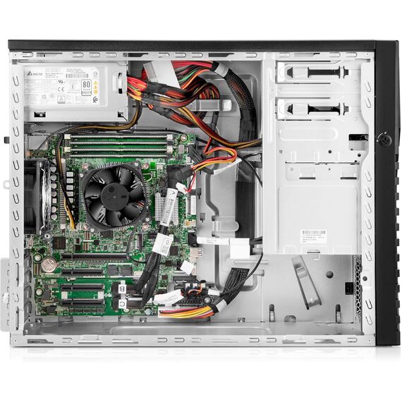 Hewlett Packard Enterprise ProLiant ML30 Gen11 Tower Server w/one Inte Xeon 6315P Processor, 2.8GHz, 4c 1P 1x16GB-U 4LFF-NHP 2x1TB HDD 1x350W PS (HPE Smart Choice P83315-005), SKU: P83315-005, 3 image