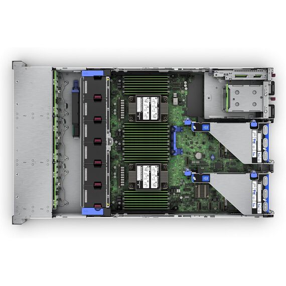 Hewlett Packard Enterprise ProLiant DL380 Gen11 Rack Server w/one Intel Xeon Silver 4410Y Processor, 2.0GHz, 12c 1P 2x32GB-R 8SFF MR408i-o 2x960GB SSD 2x800W PS (HPE Smart Choice P83293-005), SKU: P83293-005, 4 image