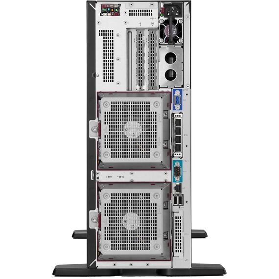 Hewlett Packard Enterprise ProLiant ML350 Gen11 Tower Server w/one Intel Xeon Silver 4410Y Processor, 2.0GHz 12‑core 1P 64GB‑R MR408i‑o 8SFF 2x480GB SSD 2x800W RPS (HPE Smart Choice P69310-005), SKU: P69310-005, 4 image