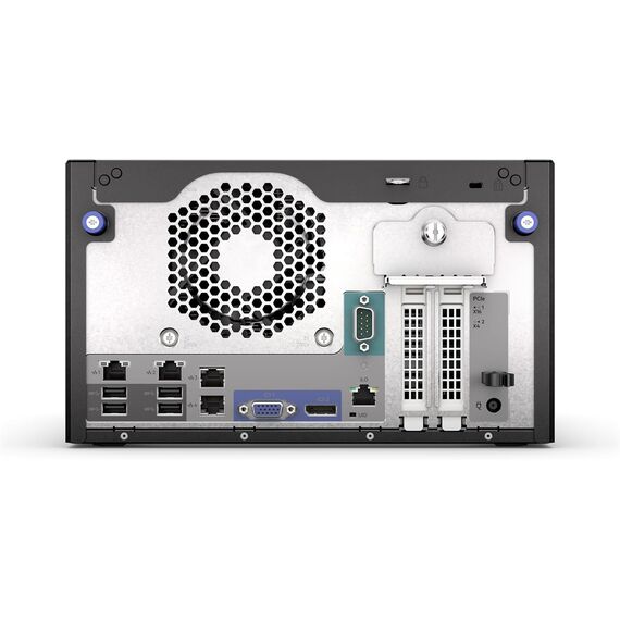HPE ProLiant MicroServer Gen10 Plus Server with one Intel Xeon E-2224 Processor, 16 GB Memory, and 4 Large Form Factor (LFF) Non-hot Plug Drive Bays, SKU: P16006-001, 4 image