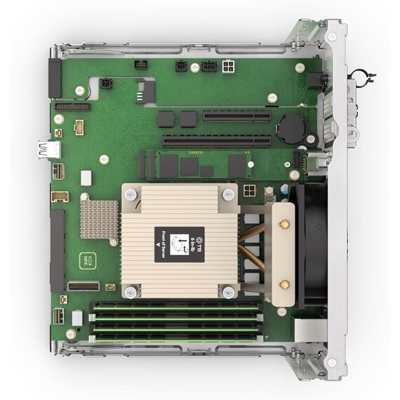 HPE ProLiant MicroServer Gen10 Plus Server with one Intel Xeon E-2224 Processor, 16 GB Memory, and 4 Large Form Factor (LFF) Non-hot Plug Drive Bays, SKU: P16006-001, 5 image